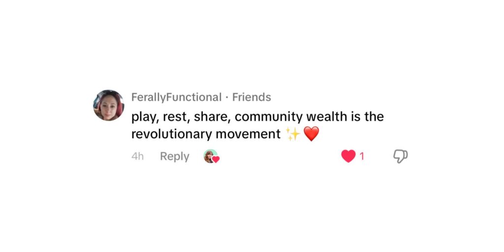 Community wealth is the revolutionary movement